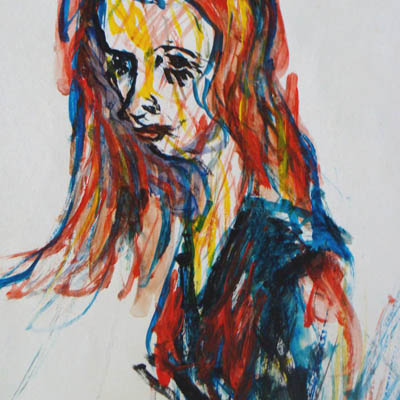UNTITLED (RED HEAD FEMALE)