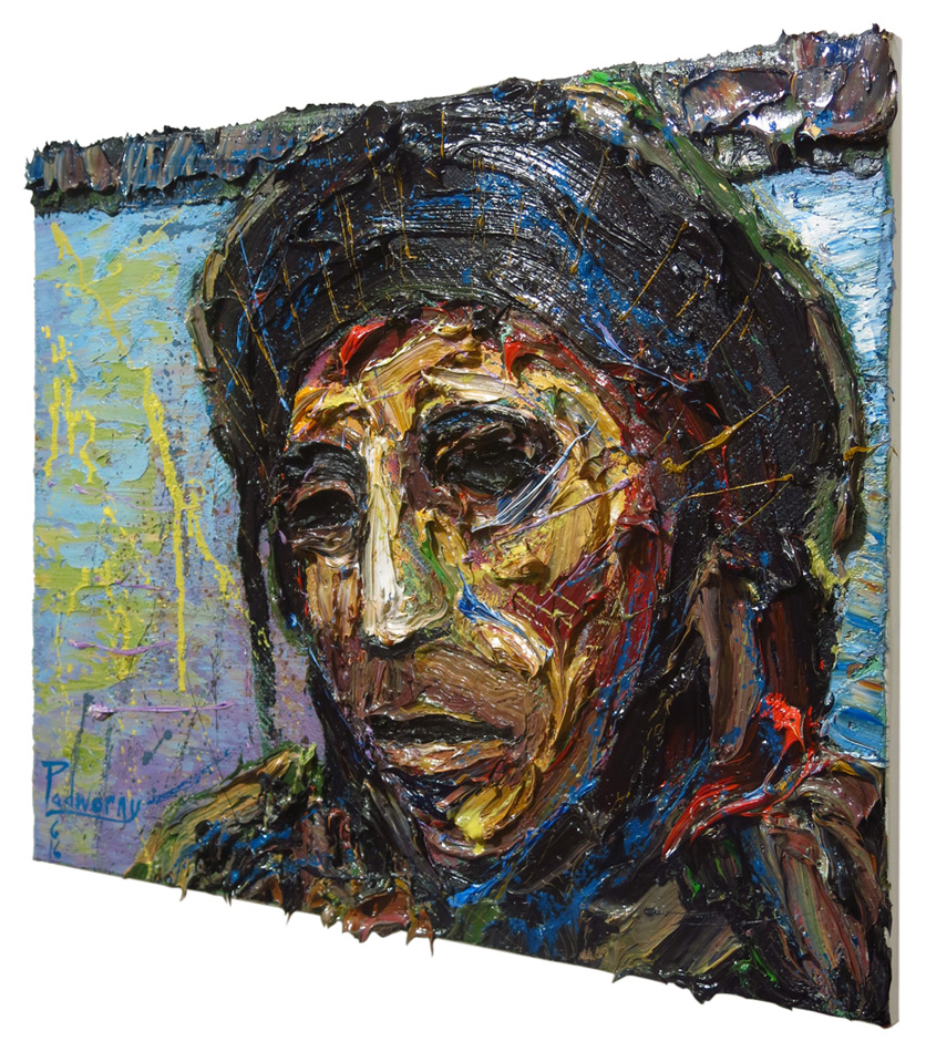 ORIGINAL HISTORICAL ART OIL PAINTING MILITARY SOLDIER ARMY WAR AIR