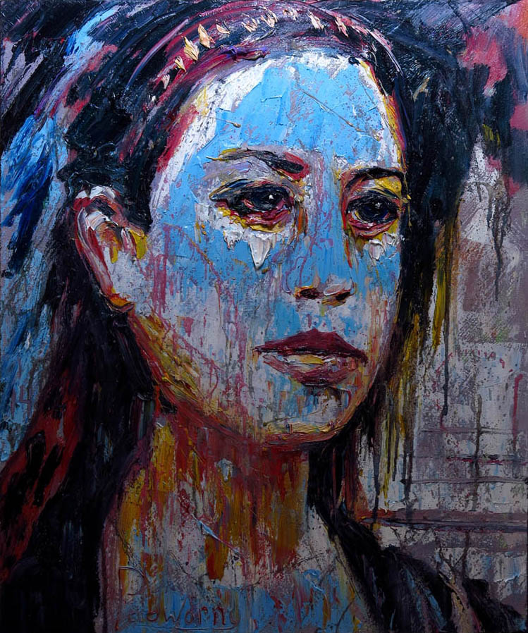 UNTITLED FEMALE PORTRAIT (cat. ref. m821)