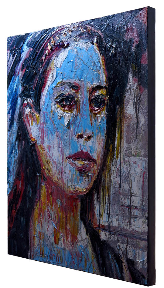 UNTITLED FEMALE PORTRAIT (cat. ref. m821)